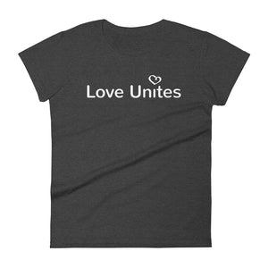 Love Unites Heart Women's Tee (Dark/More Colors)