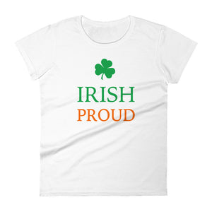 Irish Proud St Patricks Day Women's Tee (More Colors)