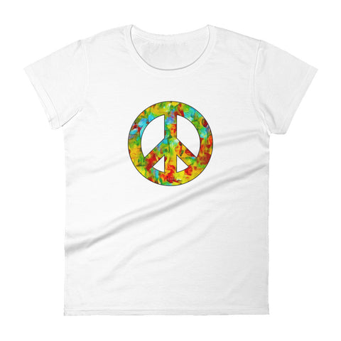 Peace Sign Women's Tee (More Colors)