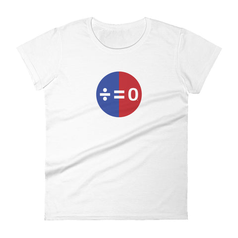 Red, White & Blue Unity Symbol Women's Patriotic Tee (More Colors)