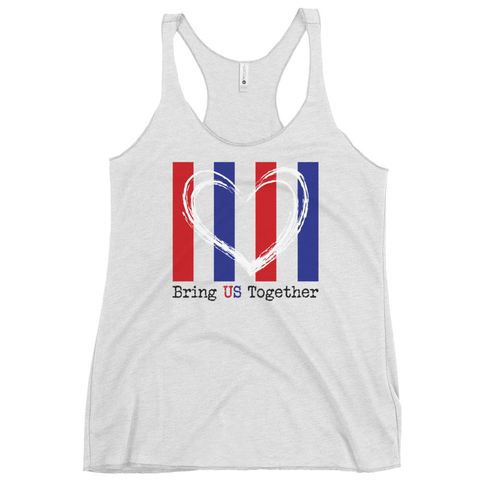 Bring US Together Women's Racerback Tank