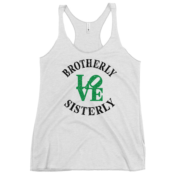 Eagles Brotherly Love Sisterly Love Women's Racerback Tank (More Colors)