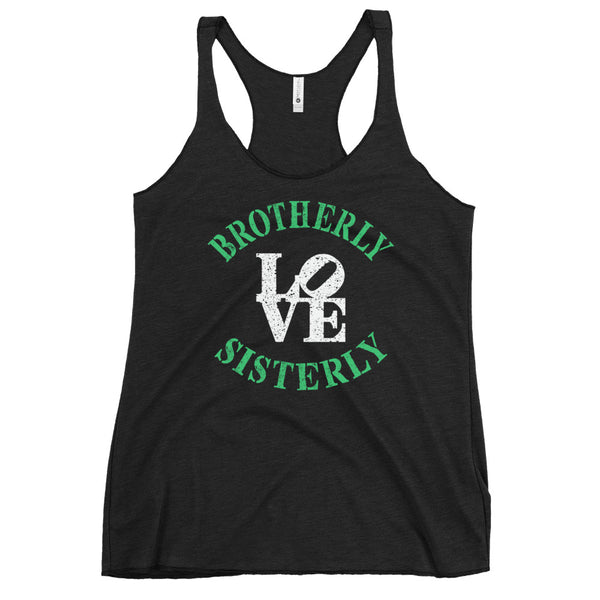 Eagles Brotherly Love Sisterly Love Women's Racerback Tank (More Colors)