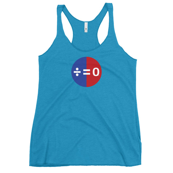 Red, White and Blue Unity Symbol Women's Racerback Tank (More Colors)